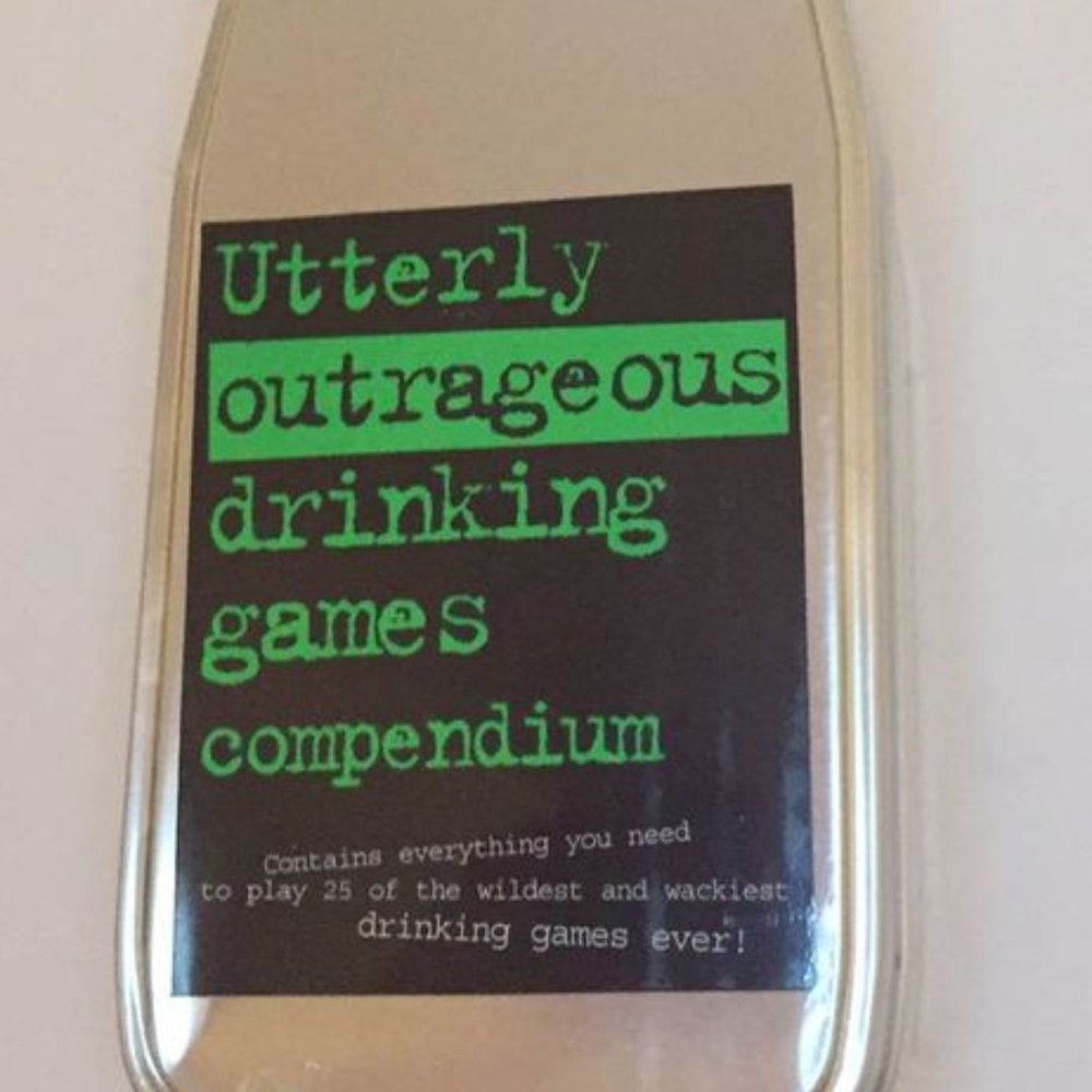 Utterly Outrageous Drinking Games Compendium NIB